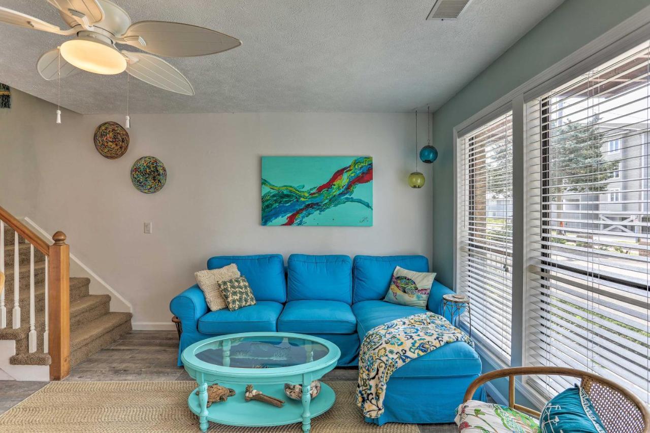 North Myrtle Beach Townhome, 1 Block To Ocean! Exterior foto