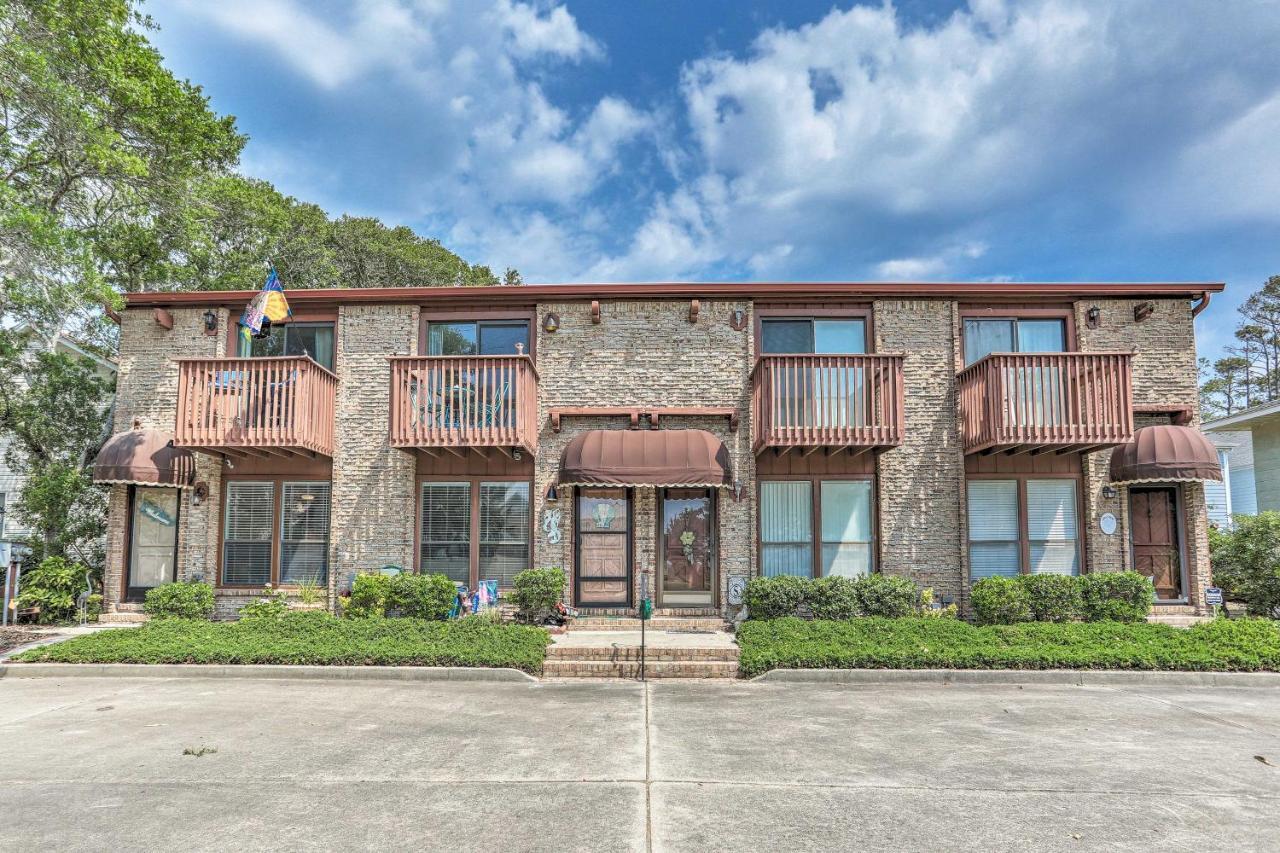 North Myrtle Beach Townhome, 1 Block To Ocean! Exterior foto
