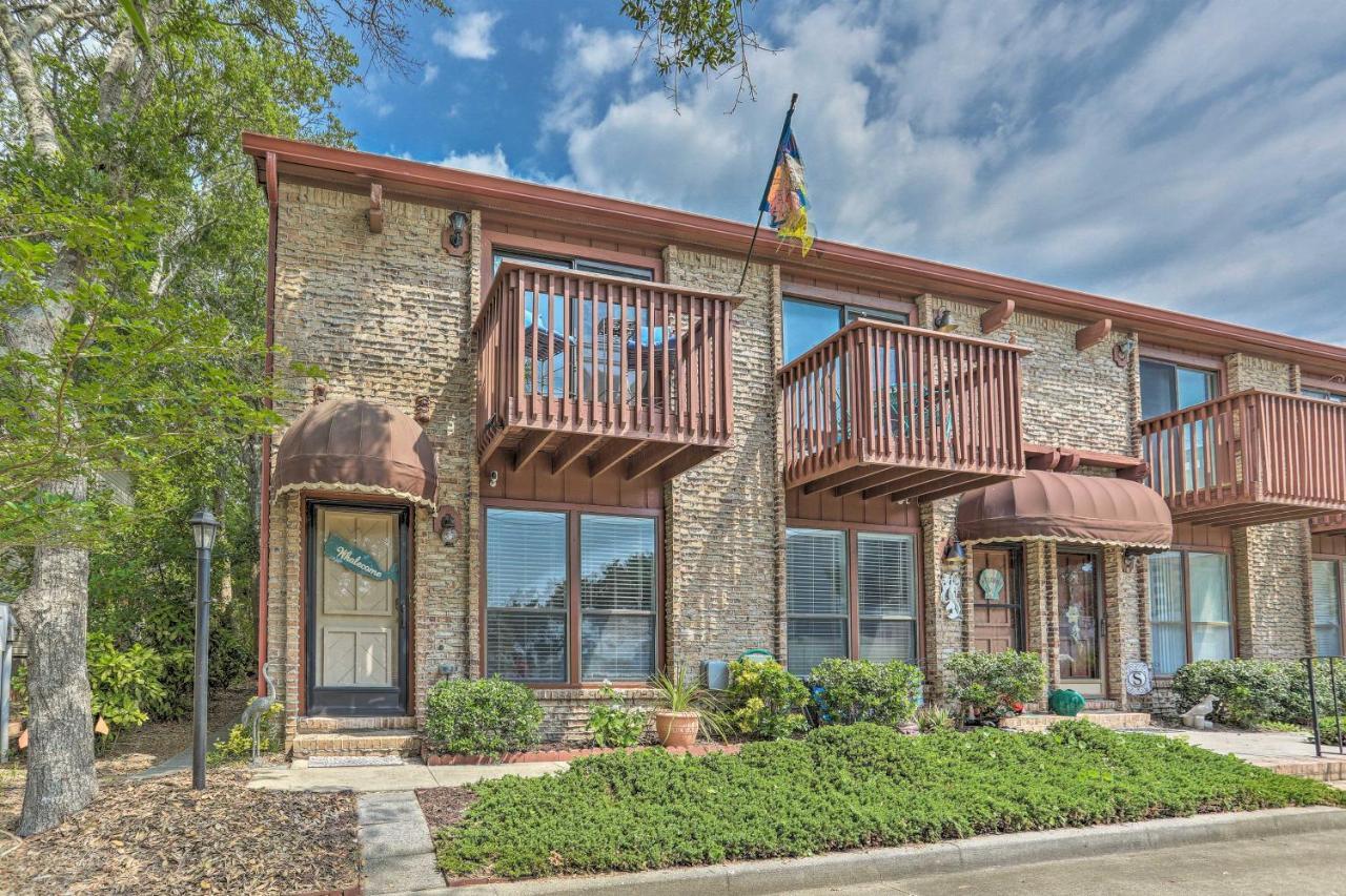 North Myrtle Beach Townhome, 1 Block To Ocean! Exterior foto